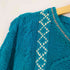 カラーズバイアレクサンダージュリアン COLOURS by ALEXANDER JULIAN HAND KNIT 90s コットンリネン マルチカラー クルーネックニット メンズ import:XL