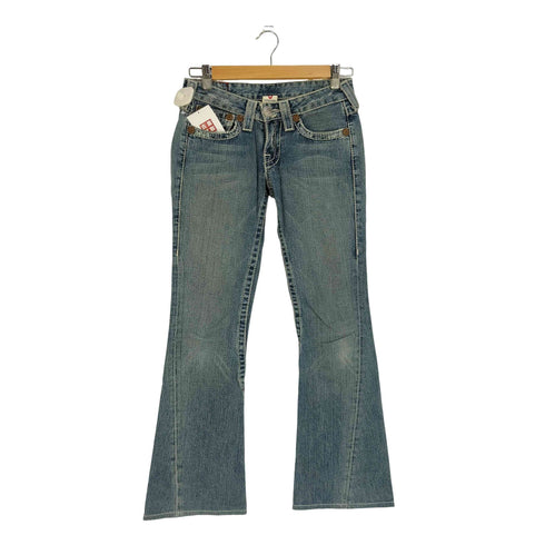 トゥルーレリジョン TRUE RELIGION USA製 ブーツカット フレアデニムパンツ レディース US:25