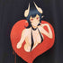 LEWD COMPLEX 両面プリント キャラクター クルーネックTシャツ メンズ JPN:M