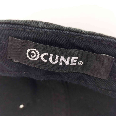 キューン CUNE フロント刺繍 6パネルキャップ レディース
