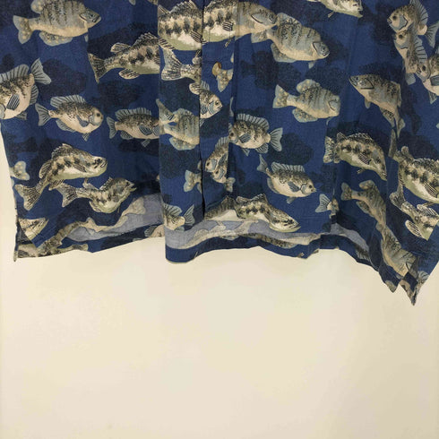 コロンビア Columbia 魚柄 半袖 BDシャツ メンズ XXL