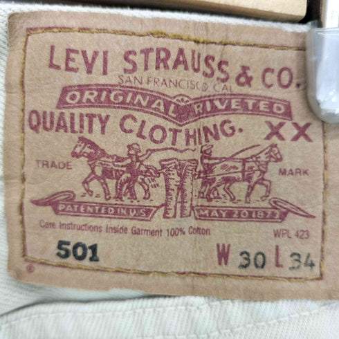 リーバイス Levis USA製 501-0125 メンズ W30/L34