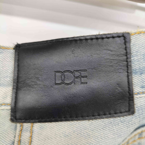 ドープ DOPE ダメージ スキニーデニムパンツ メンズ 32