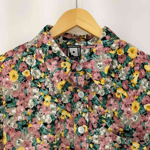 SPELLEDIT 花柄コーデュロイシャツ レディース import:L