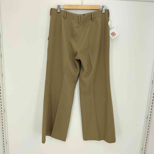 片爪ジップ ワイドフレア スラックス メンズ