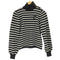 レッドヴァレンティノ RED VALENTINO チェリーロゴ刺繍ハイネックボーダーニット レディース JPN:S