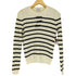 レッドヴァレンティノ RED VALENTINO ベロアリボンデザインボーダーニット レディース JPN:M
