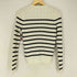 レッドヴァレンティノ RED VALENTINO ベロアリボンデザインボーダーニット レディース JPN:M