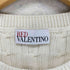 レッドヴァレンティノ RED VALENTINO ベロアリボンデザインボーダーニット レディース JPN:M