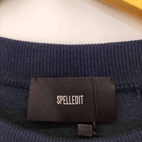 SPELLEDIT カレッジプリント L/S スウェット レディース FREE