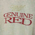 フルーツオブザルーム FRUIT OF THE LOOM USA製 GENUIE RED 企業ロゴ メッセージ Tシャツ メンズ import:XL