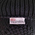 レッドヴァレンティノ RED VALENTINO バック刺繍デザインハイネックボーダーニット レディース JPN:XS