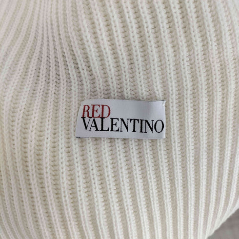 レッドヴァレンティノ RED VALENTINO レースデザインウールハイネックニット レディース JPN:S