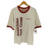American Red Cross リンガーTシャツ 裾シングル メンズ