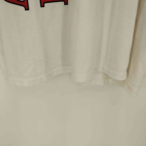 American Red Cross リンガーTシャツ 裾シングル メンズ