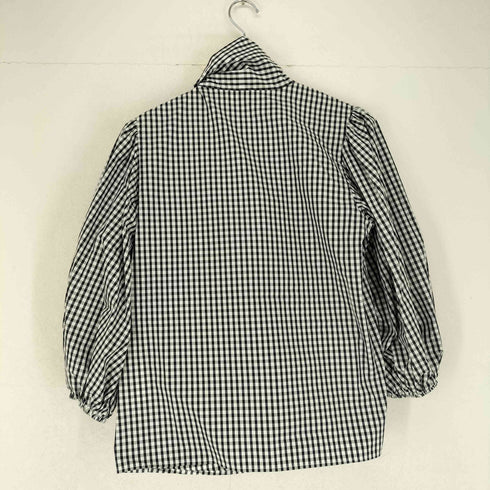 レッドヴァレンティノ RED VALENTINO リボンタイ チェックブラウス レディース EUR:40