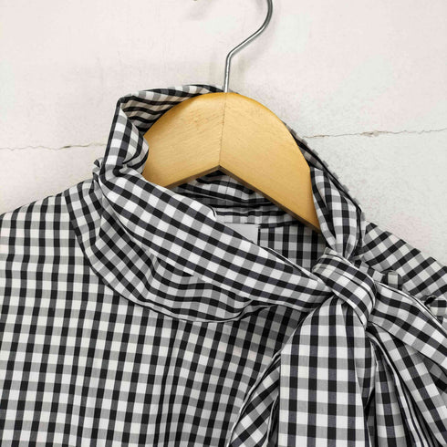 レッドヴァレンティノ RED VALENTINO リボンタイ チェックブラウス レディース EUR:40