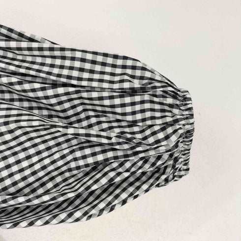レッドヴァレンティノ RED VALENTINO リボンタイ チェックブラウス レディース EUR:40