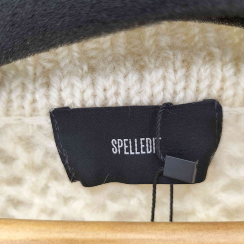 SPELLEDIT ウールハニカムニット レディース