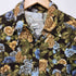rockmount 80-90s USA製 薔薇柄細畝コーデュロイ長袖ウエスタンシャツ メンズ 15.5×33.5