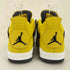 ジョーダンブランド JORDAN BRAND AIR JORDAN 4 RETRO - TOUR YELLOW/DARK BLUE GREY メンズ JPN:27.5