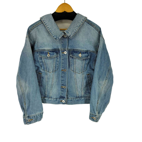 リリーブラウン Lily Brown 22SS バックリボン デニムジャケット レディース ONE SIZE