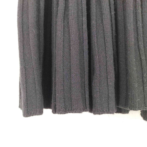 レッドヴァレンティノ RED VALENTINO ベロアリボンデザインボーダーニットワンピース レディース JPN:S