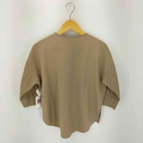 デミルクスビームス Demi-Luxe BEAMS ノーカラー オーバーシャツ レディース 36