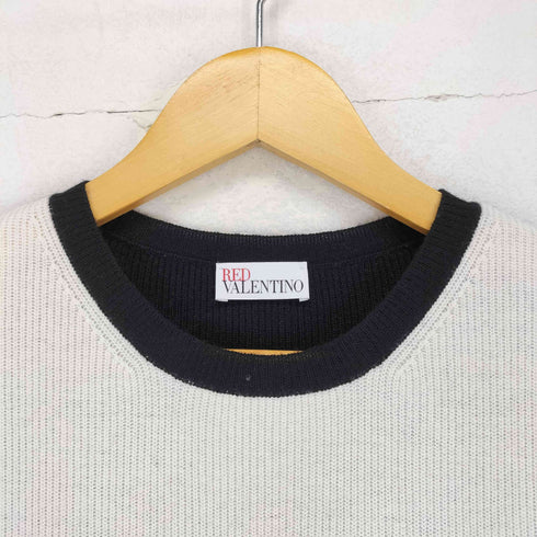 レッドヴァレンティノ RED VALENTINO ハートデザインレースミニワンピース レディース JPN:M