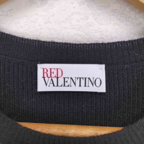 レッドヴァレンティノ RED VALENTINO ハートデザインレースミニワンピース レディース JPN:M
