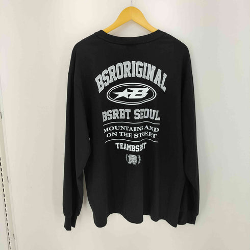 BSRABBIT OG STAR B LOGO LONG SLEEVE BLACK メンズ import:XL