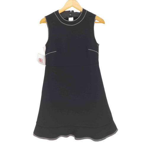 レッドヴァレンティノ RED VALENTINO ステッチディテール ダブルクレープドレス レディース EUR:40