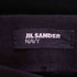 ジルサンダーネイビー JIL SANDER NAVY イタリア製 コットン ラップフレアスカート レディース 36