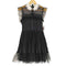 レッドヴァレンティノ RED VALENTINO レースプリーツデザインノースリーブワンピース レディース EUR:42