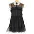 レッドヴァレンティノ RED VALENTINO レースプリーツデザインノースリーブワンピース レディース EUR:42