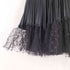 レッドヴァレンティノ RED VALENTINO レースプリーツデザインノースリーブワンピース レディース EUR:42