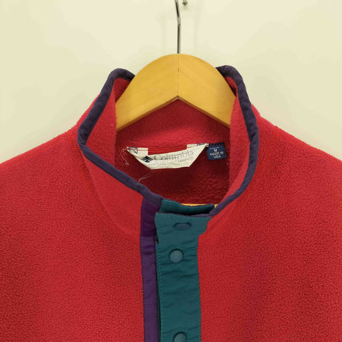 コロンビア Columbia USA製 ナップT フリースプルオーバー メンズ JPN:M
