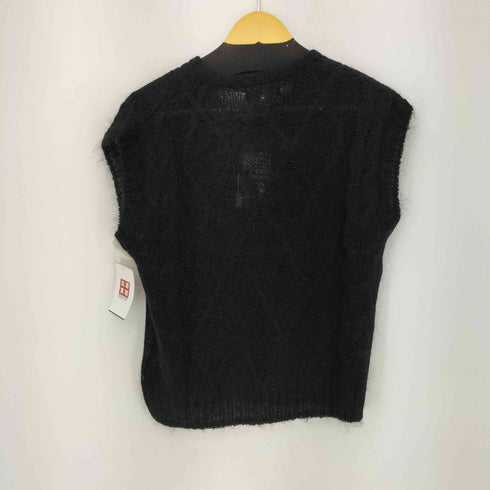 SPELLEDIT モヘアウールニットベスト レディース