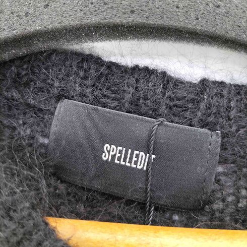 SPELLEDIT モヘアウールニットベスト レディース