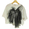 レッドヴァレンティノ RED VALENTINO フリントハートレースクルーネックTシャツ レディース import:XS