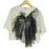 レッドヴァレンティノ RED VALENTINO フリントハートレースクルーネックTシャツ レディース import:XS