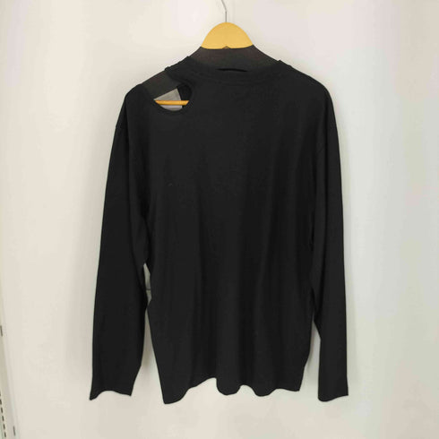SPELLEDIT ショルダーカットデザイン L/S カットソー レディース