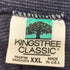 KINGSTREE CLASSIC 80-90s USA製 ボーダー柄 シングルステッチ クルーネック ショートスリーブTシャツ メンズ XXL