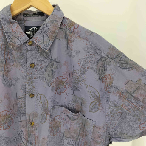 ドッカーズ DOCKERS 90S 花柄 総柄 レギュラーカラーシャツ メンズ import:L