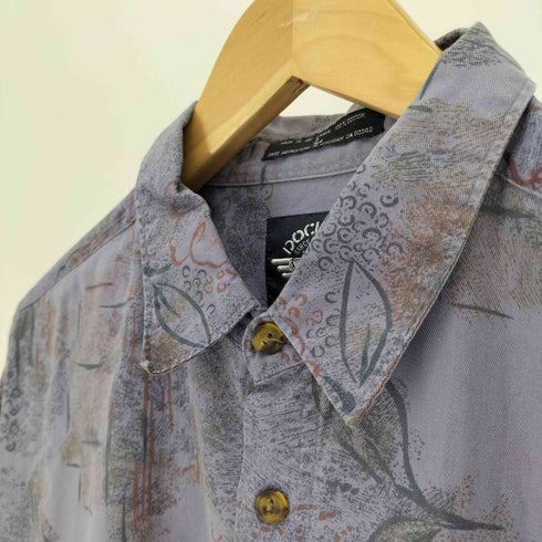 ドッカーズ DOCKERS 90S 花柄 総柄 レギュラーカラーシャツ メンズ import:L
