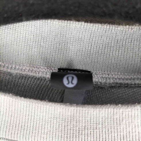 ルルレモン lululemon クルーネックスウェット コンシールジップ 裾ドローコード レディース JPN:S