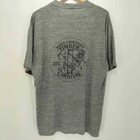 ジャージーズ JERZEES 1989年 MADE IN U.S.A TIMBER CARNIVAL シングルステッチ ショートスリーブ クルーネックTシャツ メンズ XXL