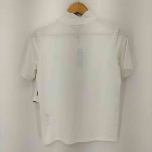 SPELLEDIT モックネック S/S Tシャツ ロゴ刺繍 レディース FREE