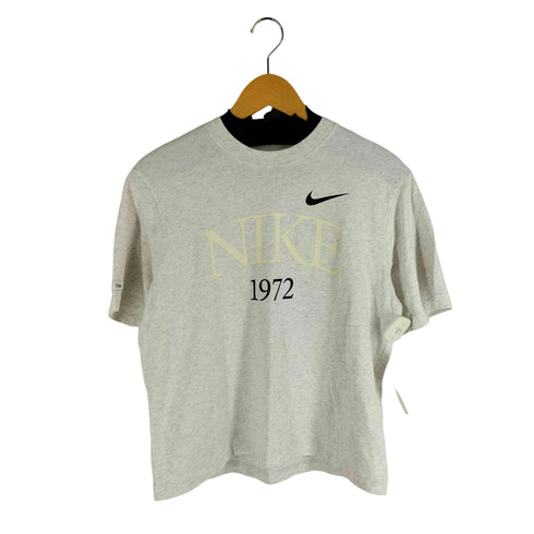ナイキ NIKE THE NIKE TEE LOOSE FIT ロゴプリント ボクシー クルーネック Tシャツ レディース M