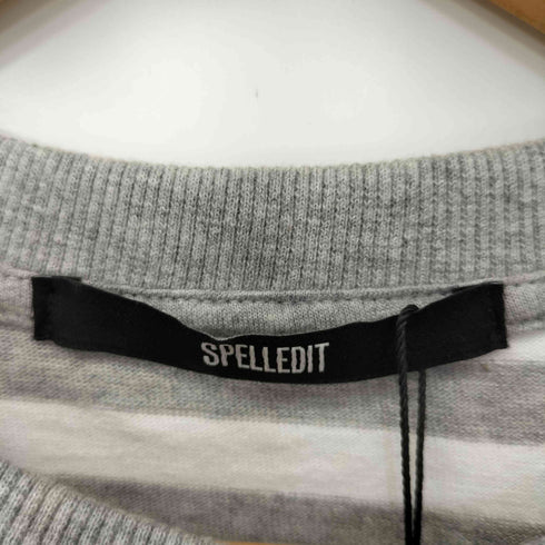 SPELLEDIT コットンボーダーS/S カットソー レディース
